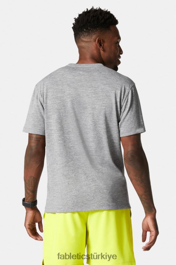 tr Fabletics erkekler ön sıradaki tişört gri funda 40R06B3551