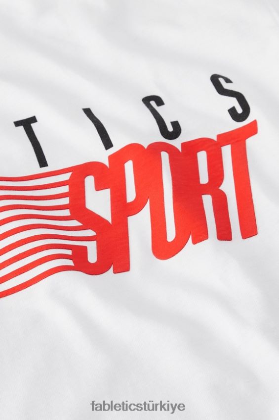 tr Fabletics erkekler r&r tişörtü klasik beyaz hızlı spor 40R06B3524