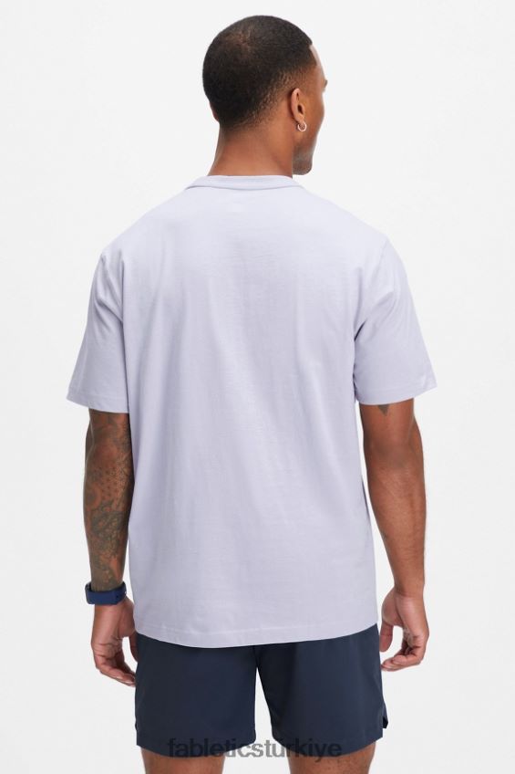 tr Fabletics erkekler r&r tişörtü leylak sisi parçalamak ve sürmek 40R06B3556