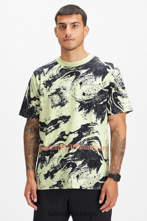 tr Fabletics erkekler r&r tişörtü parlak spor kumu 40R06B3529