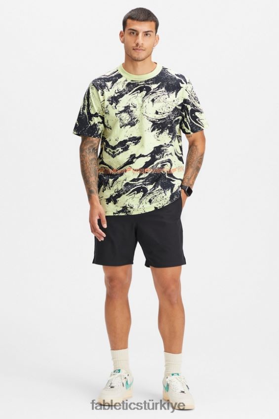 tr Fabletics erkekler r&r tişörtü parlak spor kumu 40R06B3529