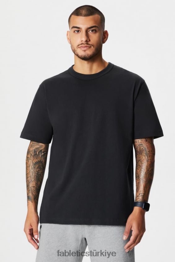 tr Fabletics erkekler r&r tişörtü siyah 40R06B3527