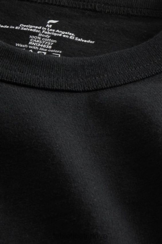 tr Fabletics erkekler r&r tişörtü siyah 40R06B3527