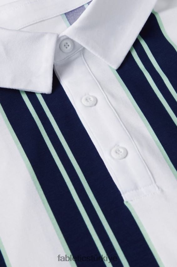 tr Fabletics erkekler 24-7 polo 171 kolej donanması mulligan şerit 40R06B3426