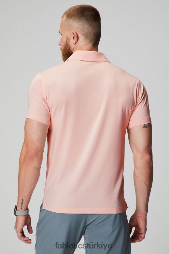 tr Fabletics erkekler 24-7 polo 171 pembe tereyağı 40R06B3425