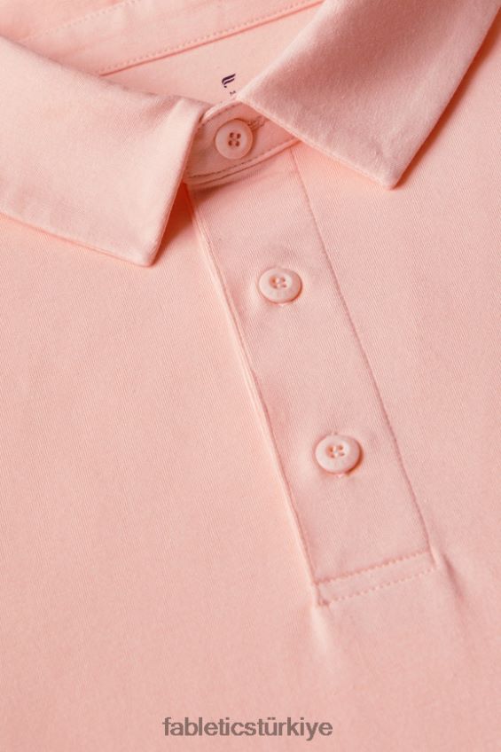 tr Fabletics erkekler 24-7 polo 171 pembe tereyağı 40R06B3425