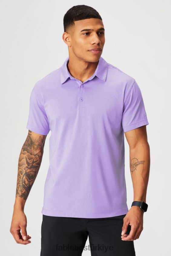 tr Fabletics erkekler 24-7 polo 172 ikonik lavanta 40R06B3431