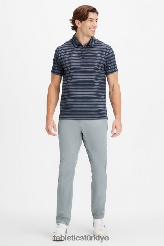 tr Fabletics erkekler 24-7 polo 172 klasik lacivert gizli şerit 40R06B3433