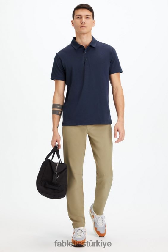 tr Fabletics erkekler 24-7 polo 173 klasik donanma 40R06B3439