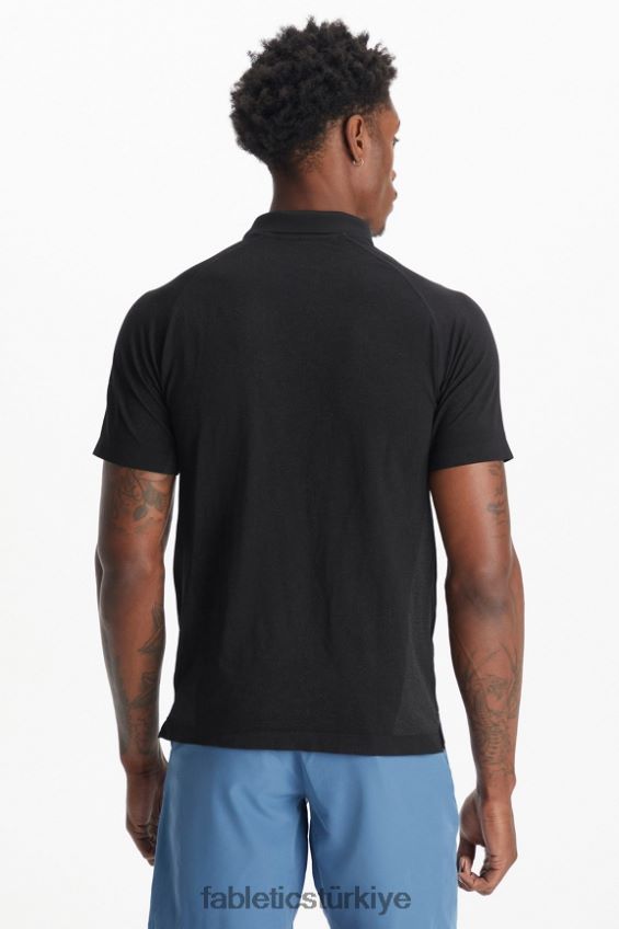 tr Fabletics erkekler eğitim günü polo 167 siyah 40R06B3405