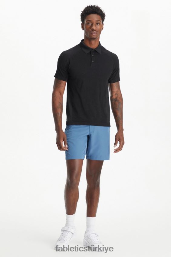 tr Fabletics erkekler eğitim günü polo 167 siyah 40R06B3405