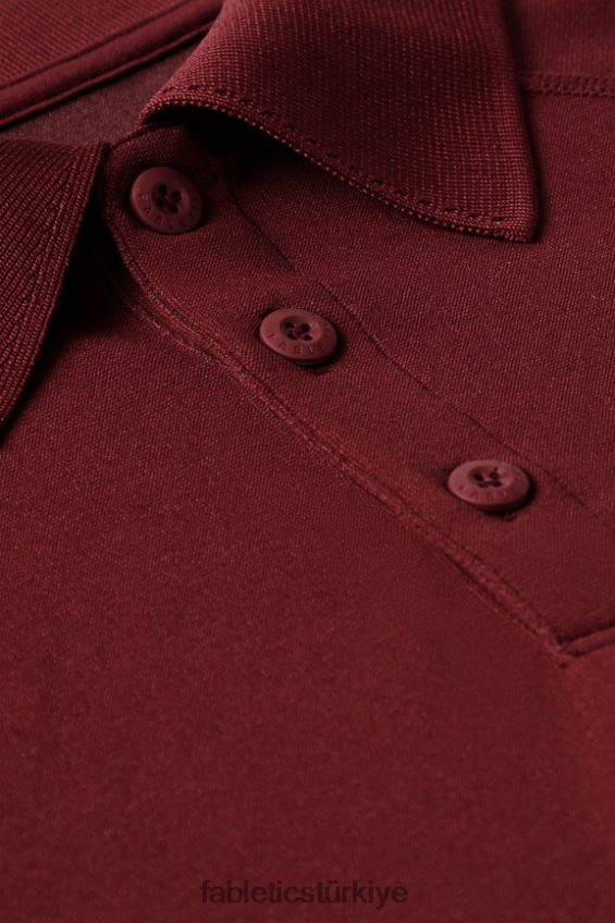 tr Fabletics erkekler eğitim günü polo 168 adrenalin kırmızısı 40R06B3410