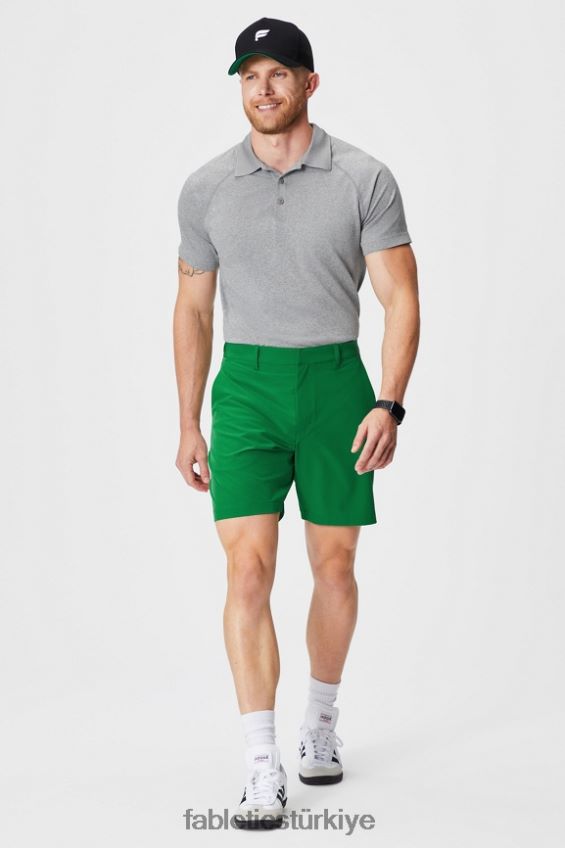 tr Fabletics erkekler eğitim günü polo 168 orta gri htr 40R06B3413