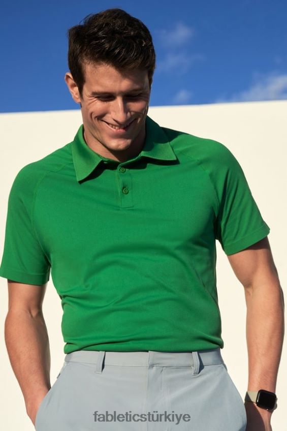 tr Fabletics erkekler eğitim günü polo 168 yeşillik koymak 40R06B3409