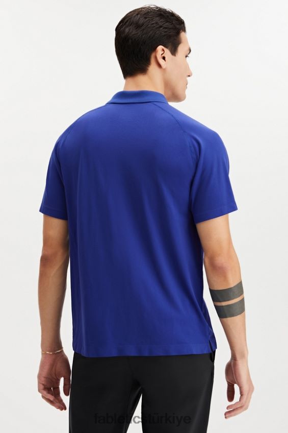 tr Fabletics erkekler eğitim günü polo 169 karbon mavisi 40R06B3415