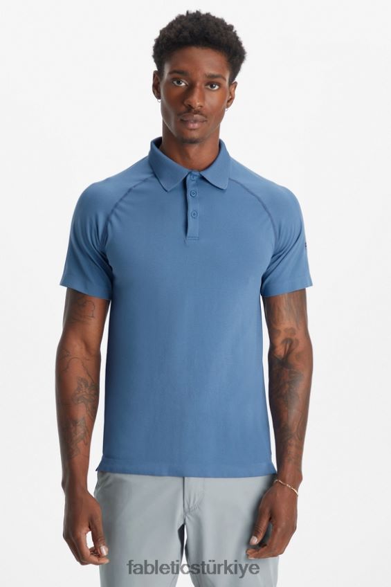 tr Fabletics erkekler eğitim günü polo 169 mavi ufuk 40R06B3418