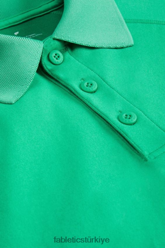 tr Fabletics erkekler eğitim günü polo 169 temel yeşil 40R06B3417