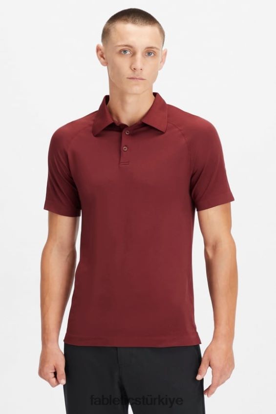 tr Fabletics erkekler eğitim günü polo 170 öküz kanı 40R06B3422