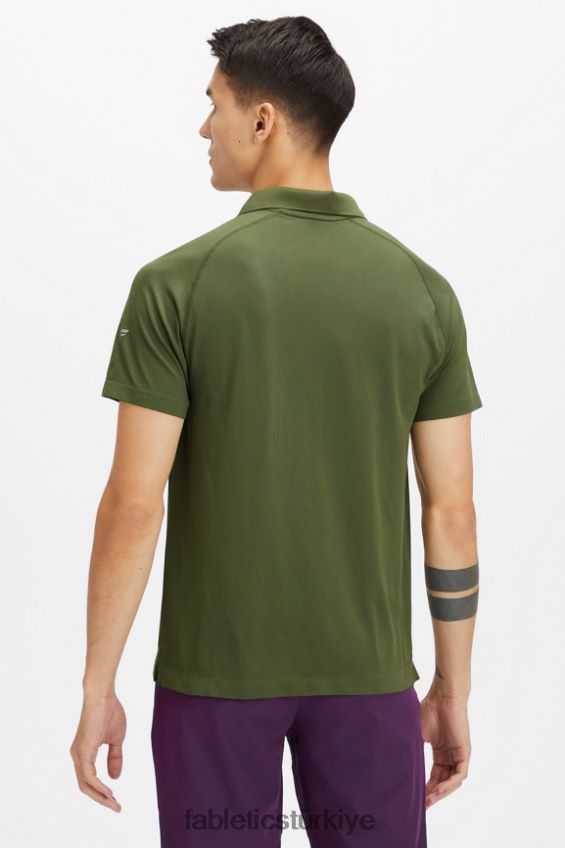 tr Fabletics erkekler eğitim günü polo 170 koyu yosun 40R06B3420