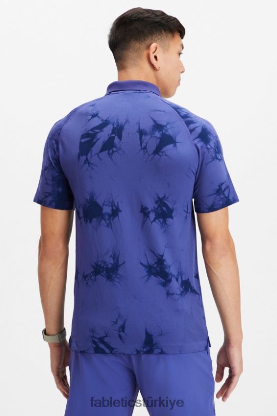 tr Fabletics erkekler eğitim günü polo 170 mavi indigo boyası 40R06B3419