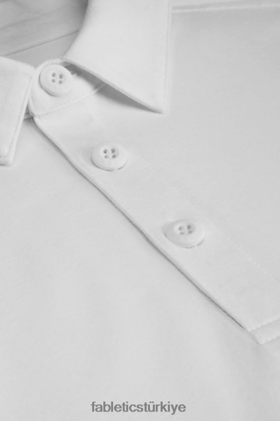 tr Fabletics erkekler evrensel tenis 24-7 polo tamamen beyaz 40R06B3438