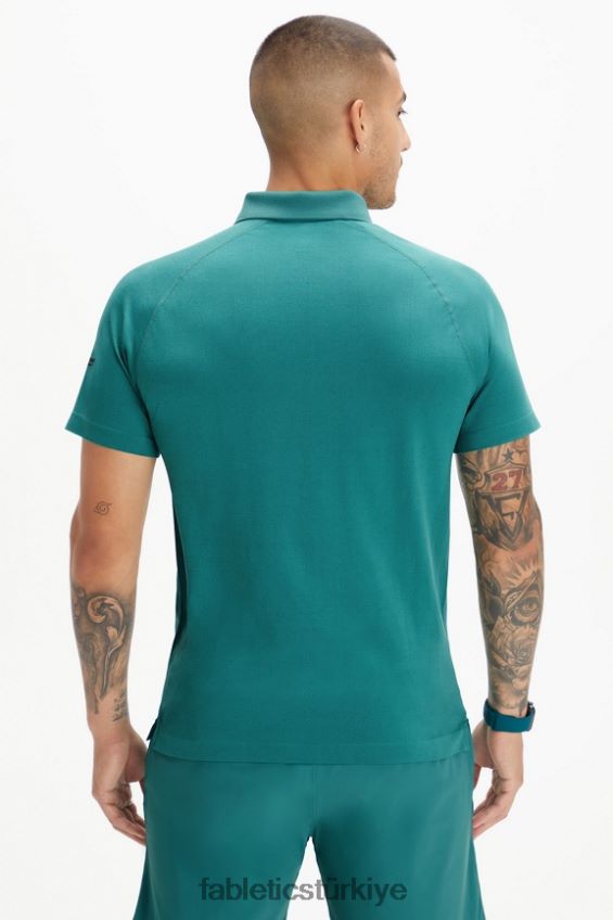tr Fabletics erkekler evrensel tenis eğitim günü polo yumuşak çam 40R06B3447