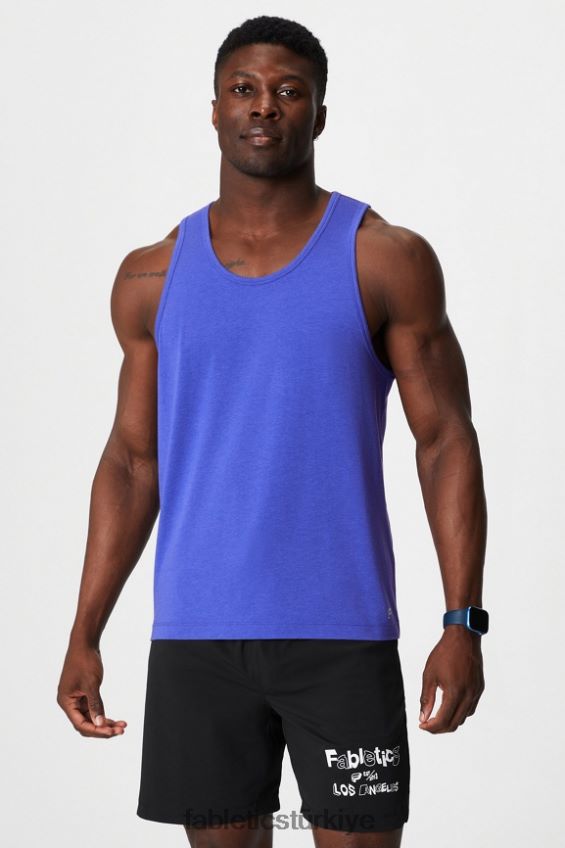 tr Fabletics erkekler 24-7 tankı aşırı kraliyet 40R06B3375