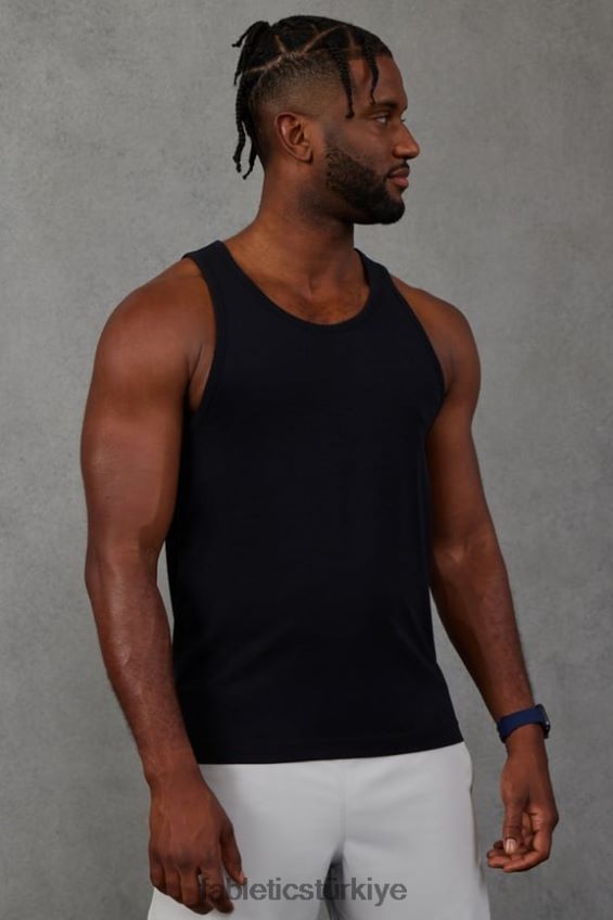 tr Fabletics erkekler 24-7 tankı siyah 40R06B3382