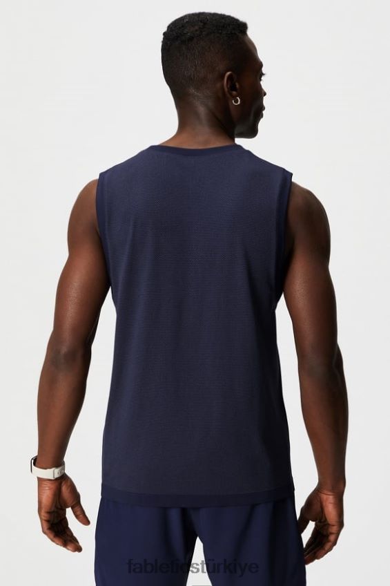 tr Fabletics erkekler eğitim günü kas tankı derin donanma 40R06B3373