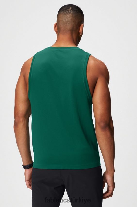 tr Fabletics erkekler eğitim günü tankı çimen yeşili 40R06B3392