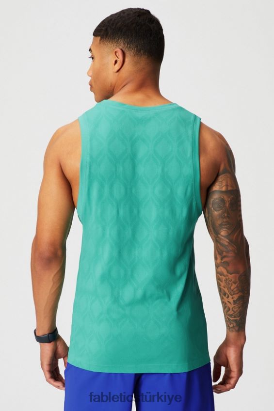 tr Fabletics erkekler eğitim günü tankı miami yeşil şato 40R06B3391