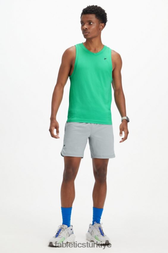 tr Fabletics erkekler eğitim günü tankı temel yeşil 40R06B3394