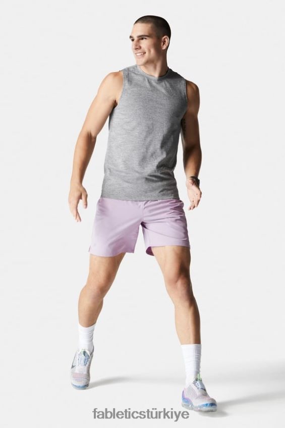 tr Fabletics erkekler ön sıra kolsuz tişört gri funda 40R06B3400