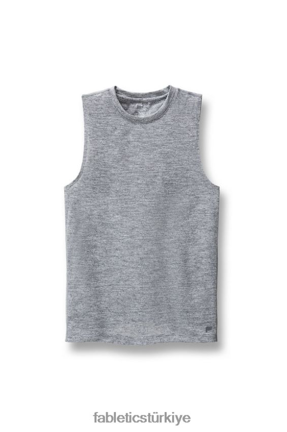 tr Fabletics erkekler ön sıra kolsuz tişört gri funda 40R06B3400