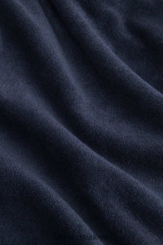 tr Fabletics erkekler ada havlu kumaşı kapşonlu klasik donanma 40R06B3726