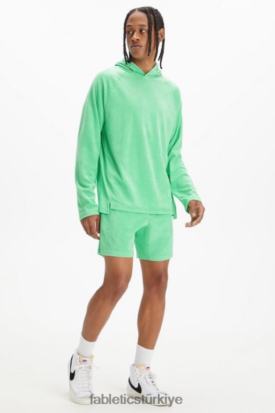 tr Fabletics erkekler ada havlu kumaşı kapşonlu tropikal su 40R06B3729