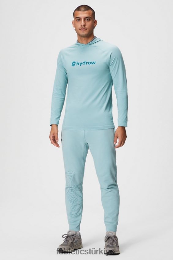 tr Fabletics erkekler eğitim günü kapşonlu açık mavi 40R06B3621