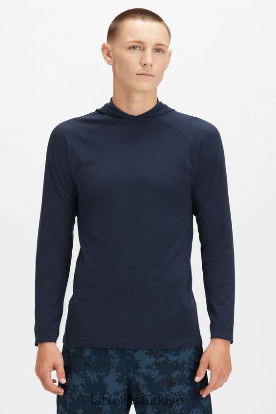 tr Fabletics erkekler eğitim günü kapşonlu klasik donanma 40R06B3623