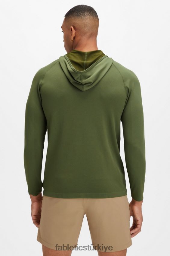 tr Fabletics erkekler eğitim günü kapşonlu koyu yosun 40R06B3624