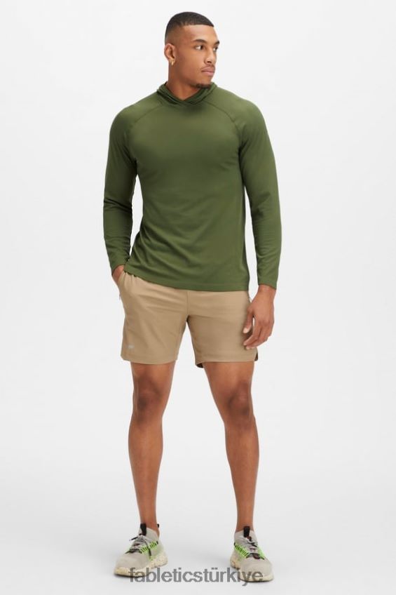 tr Fabletics erkekler eğitim günü kapşonlu koyu yosun 40R06B3624