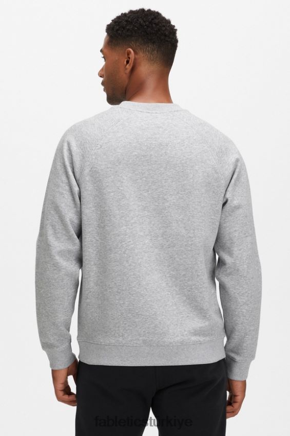 tr Fabletics erkekler giden ekip klasik gri funda etiketi 40R06B3700