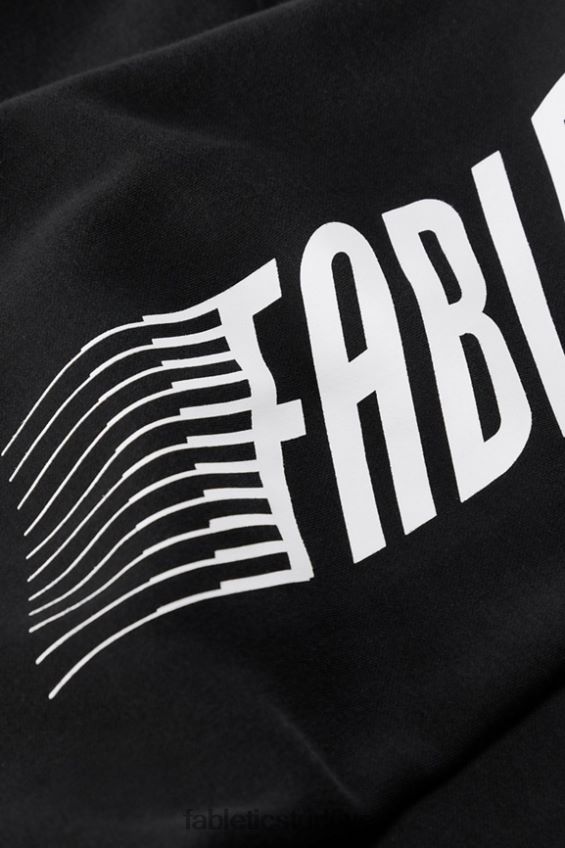 tr Fabletics erkekler giden ekip siyah hızlı kollu 40R06B3692