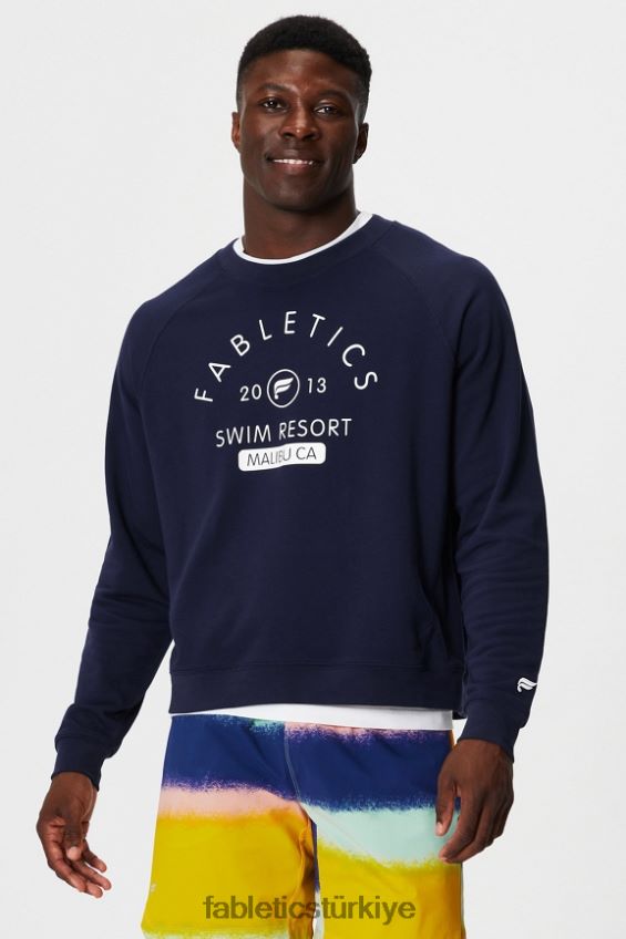 tr Fabletics erkekler hafif go-go-ekip derin donanma yüzmek 40R06B3667