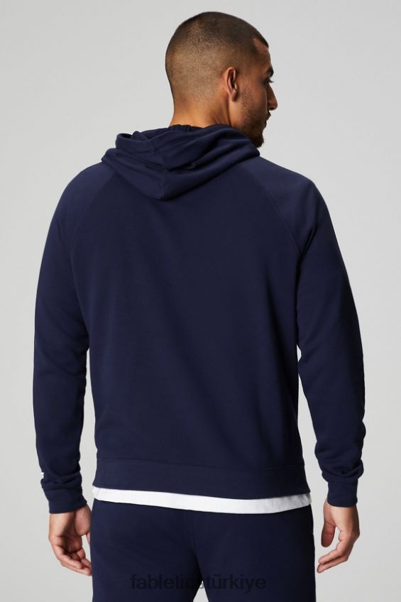 tr Fabletics erkekler hafif go-to kapüşonlu derin donanma 40R06B3652