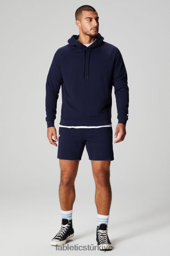 tr Fabletics erkekler hafif go-to kapüşonlu derin donanma 40R06B3652