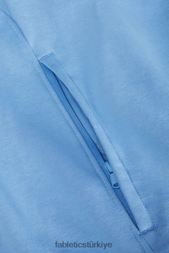 tr Fabletics erkekler hafif go-to kapüşonlu sörf mavisi 40R06B3659