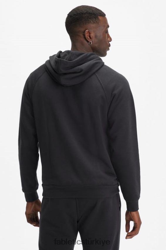 tr Fabletics erkekler hafif go-to kapüşonlu siyah 40R06B3658