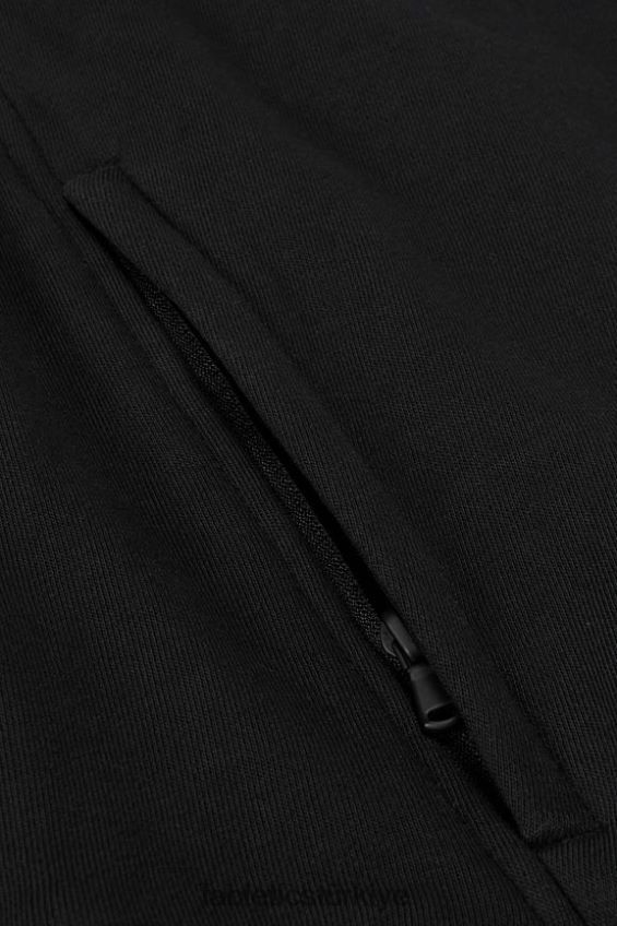 tr Fabletics erkekler hafif go-to kapüşonlu siyah 40R06B3660