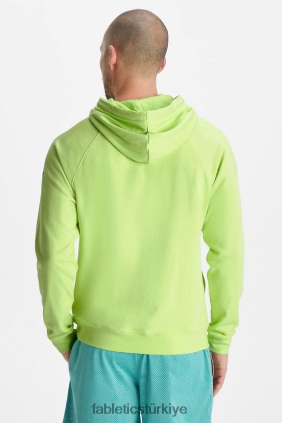 tr Fabletics erkekler hafif go-to kapüşonlu solmuş kireç 40R06B3662
