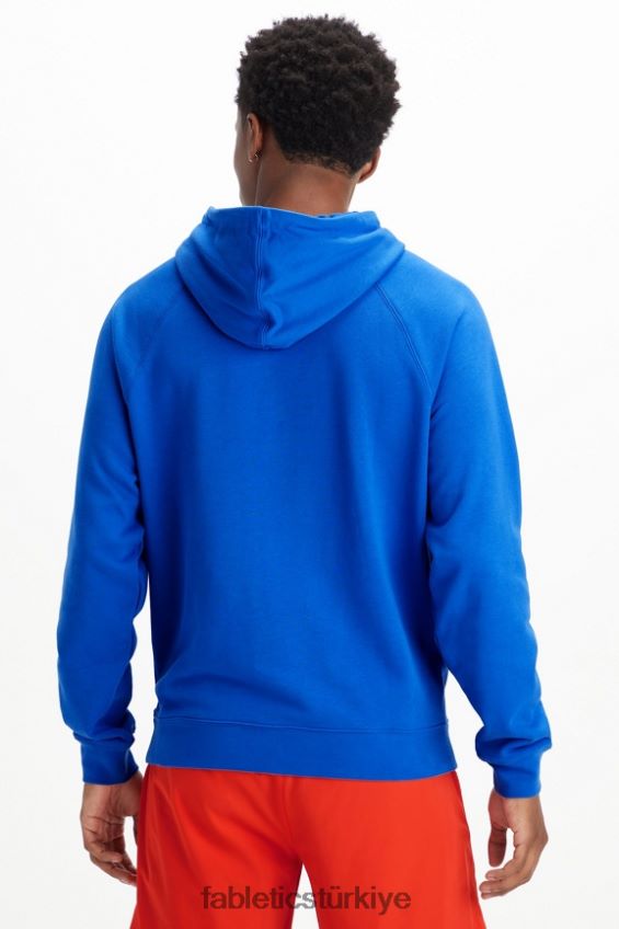 tr Fabletics erkekler hafif go-to kapüşonlu yarış mavisi 40R06B3665